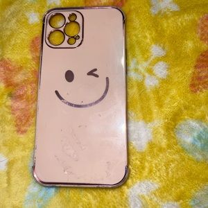 Pink and rose gold iPhone 12 Pro Max Phone case